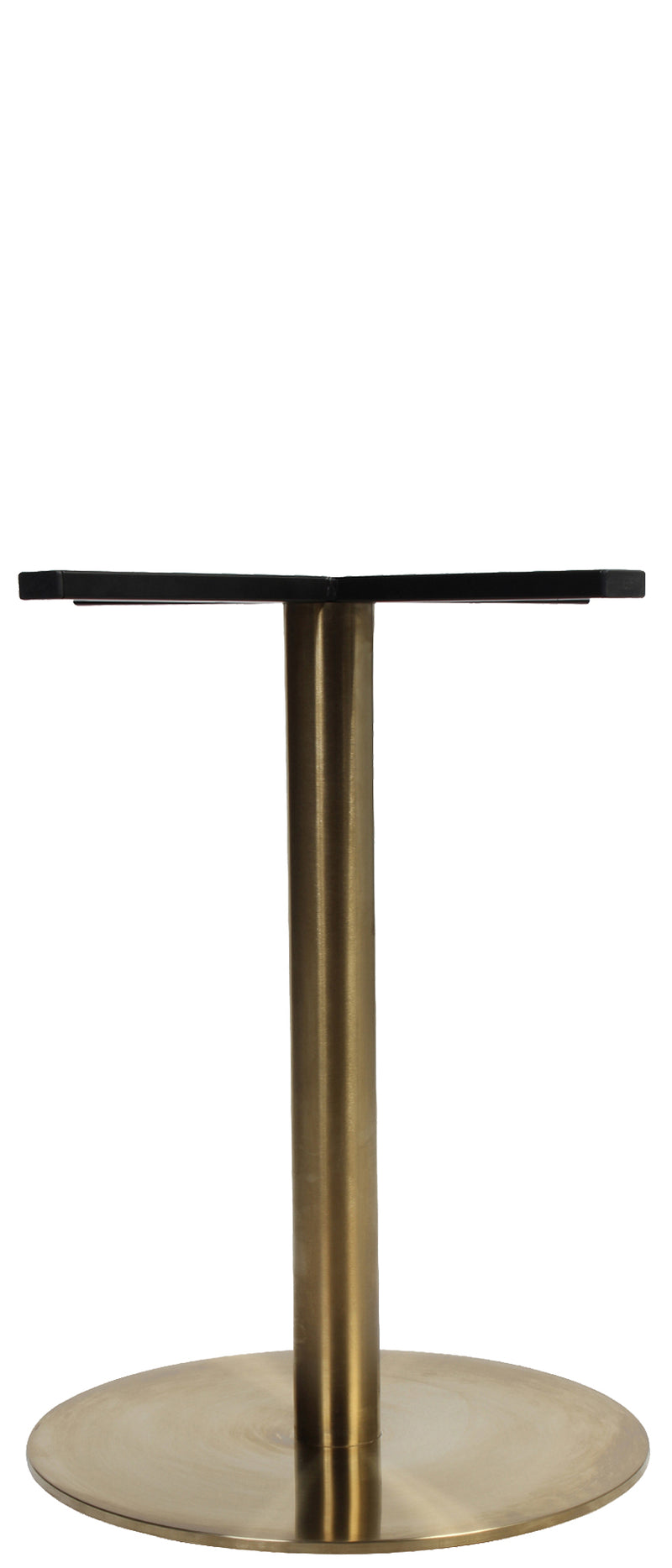 1 x Brass Colorado - Round Table Base, Table Bases - Sketch Commercial Hospitality Furniture