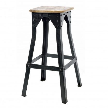 2x Industrial Stools 76cm, Stools - Sketch Commercial Hospitality Furniture