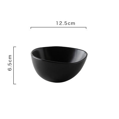 Black Ceramic Plates, Plates - Sketch Commercial Hospitality Furniture