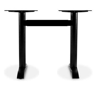 1x Paris Aluminium Table Base (single or twin), Table Bases - Sketch Commercial Hospitality Furniture