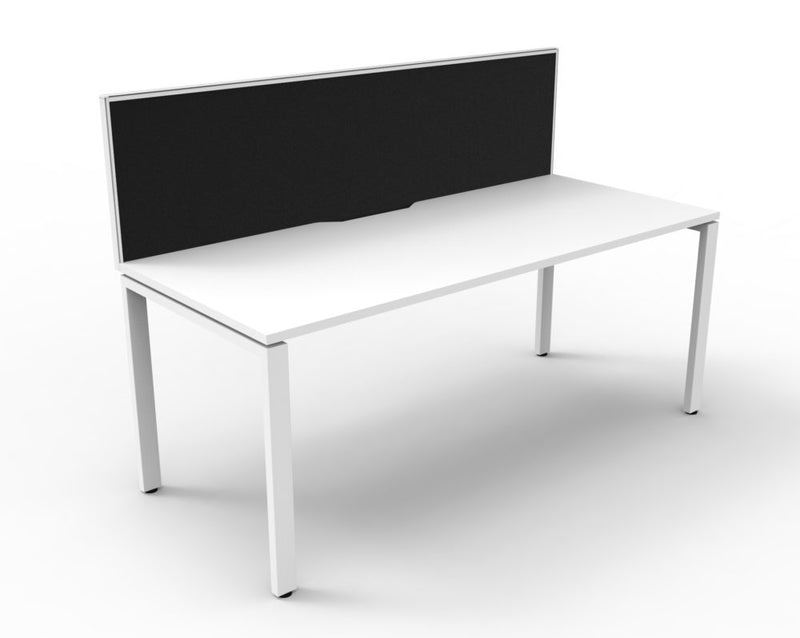 1 x Deluxe Work Station, Single with Screen, Tables - Sketch Commercial Hospitality Furniture
